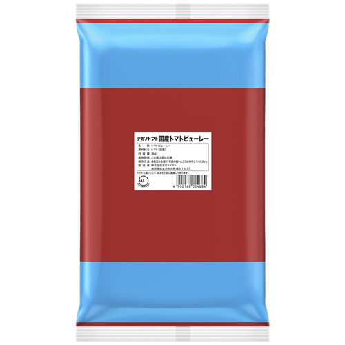 国産トマトピューレー 3kg フィルムパウチピロータイプ