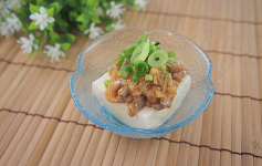 なめ茸納豆冷奴
