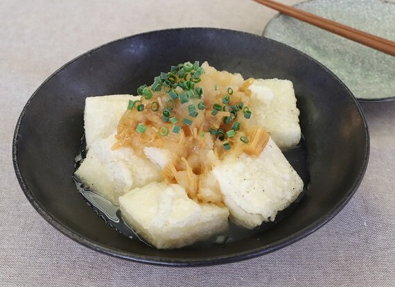 なめ茸からみ餅