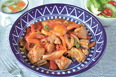鶏肉のトマト煮