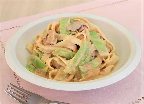 ロゼクリームパスタ