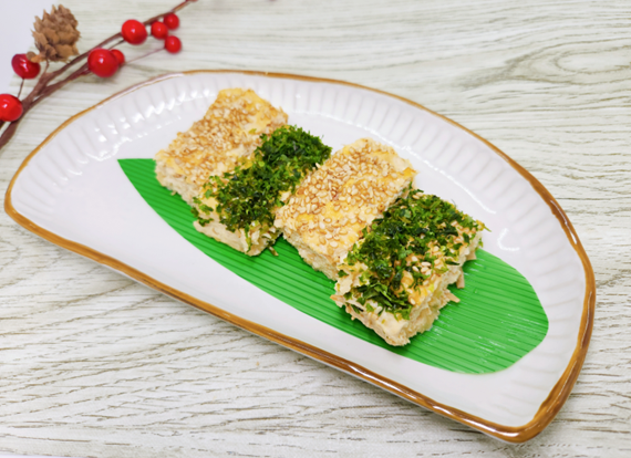 岩下の新生姜入りなめ茸入り松風焼き