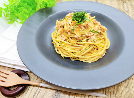 簡単！時短！なめ茸和風パスタ