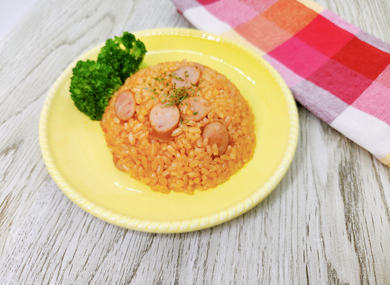 簡単！炊飯器でつくるケチャップライス