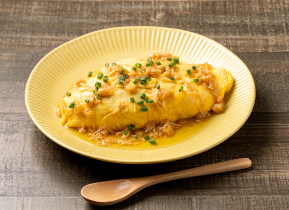 簡単！韓国のりごはんのオムライス						