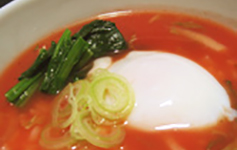 冬野菜入りトマト雑炊