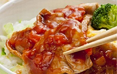 豚てりケチャップ丼