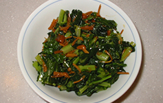なめ茸の和え物