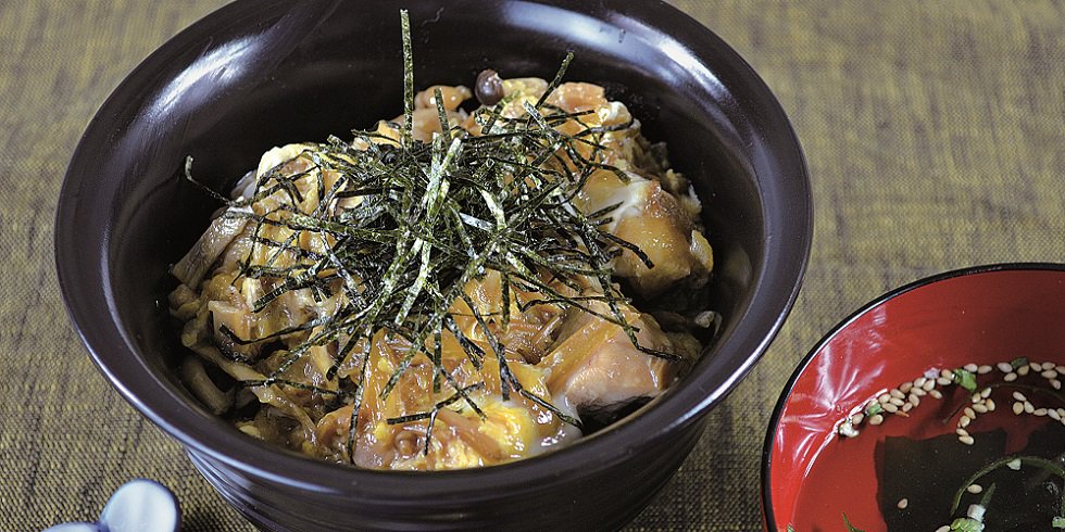 きのこ親子丼